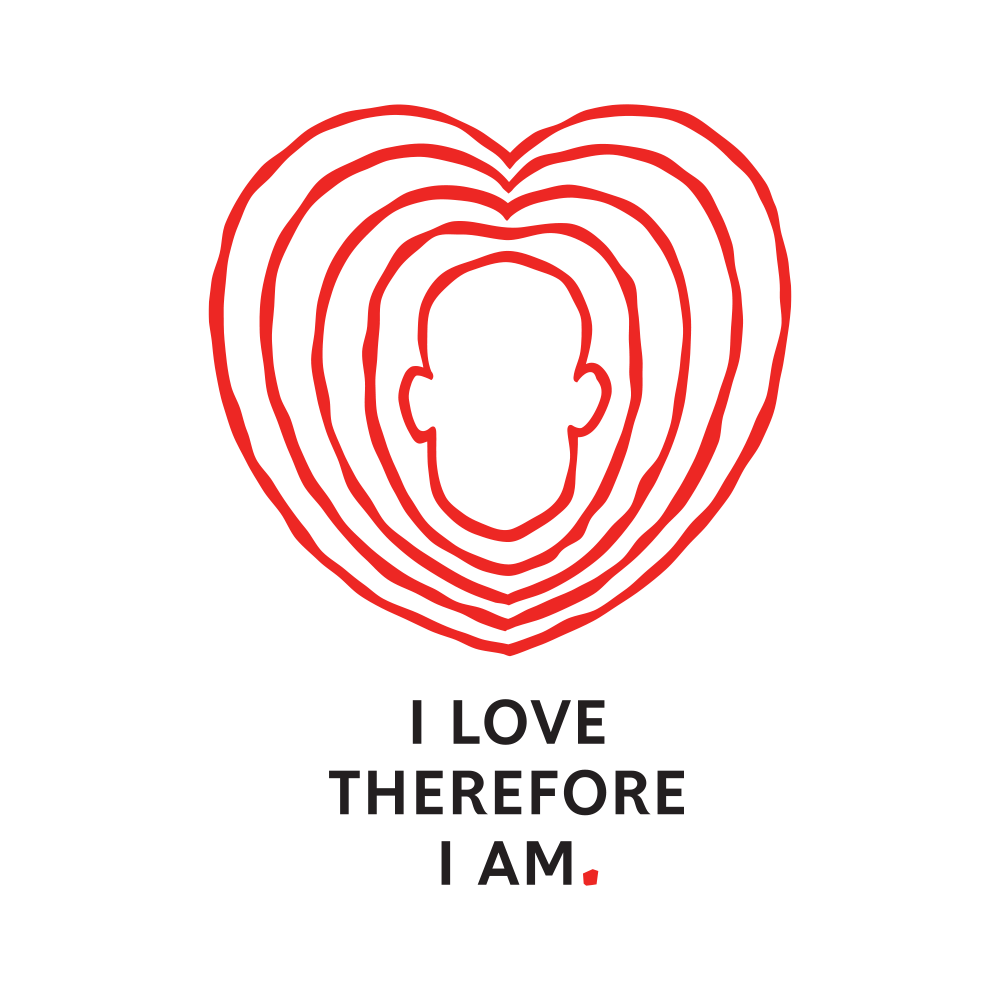 United Love Co. illustration — I Love Therefore I Am