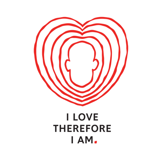 United Love Co. illustration — I Love Therefore I Am